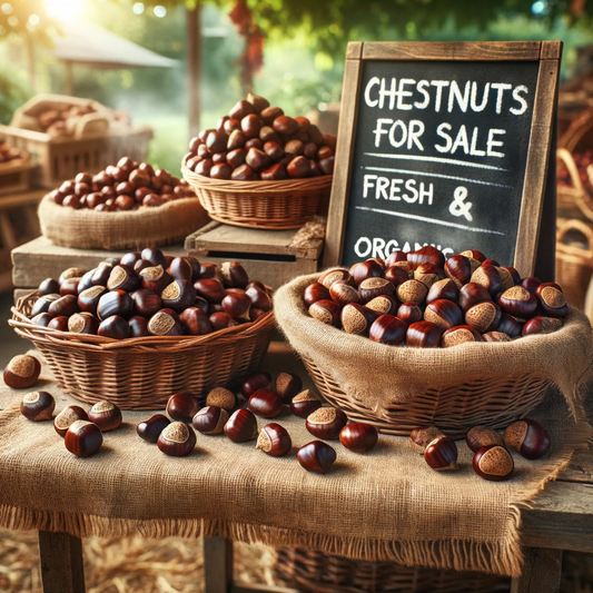 Chestnuts left on the tree 1kg